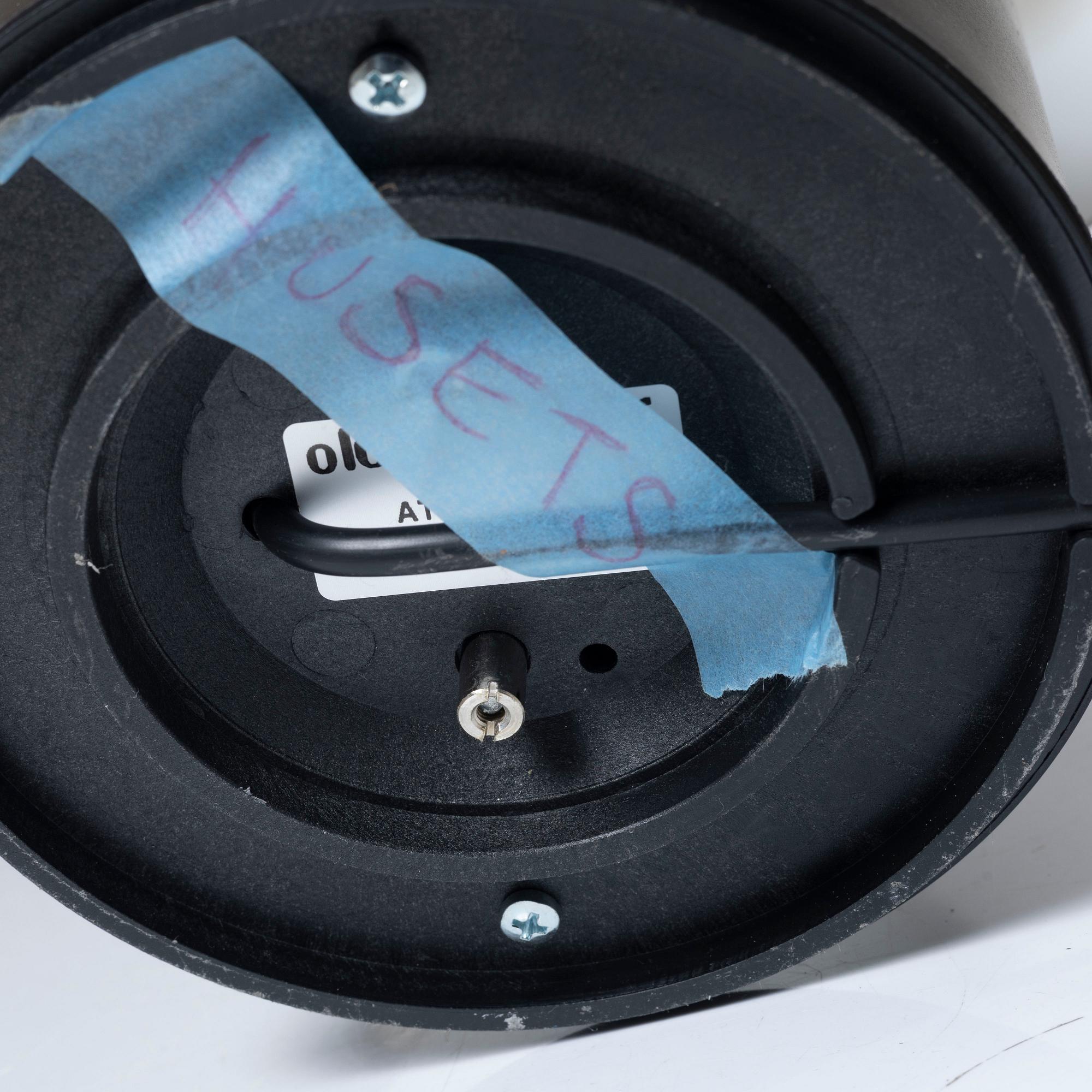 Vico Magistretti, Table lamp, "Atollo", Oluce, Italy.