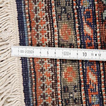 A carpet, semi-antique/Old Ardabil, ca 264 x 272 cm.