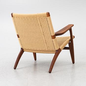 Hans J. Wegner, Armchair, "CH25", Carl Hansen & Søn, Denmark, circa 2020.