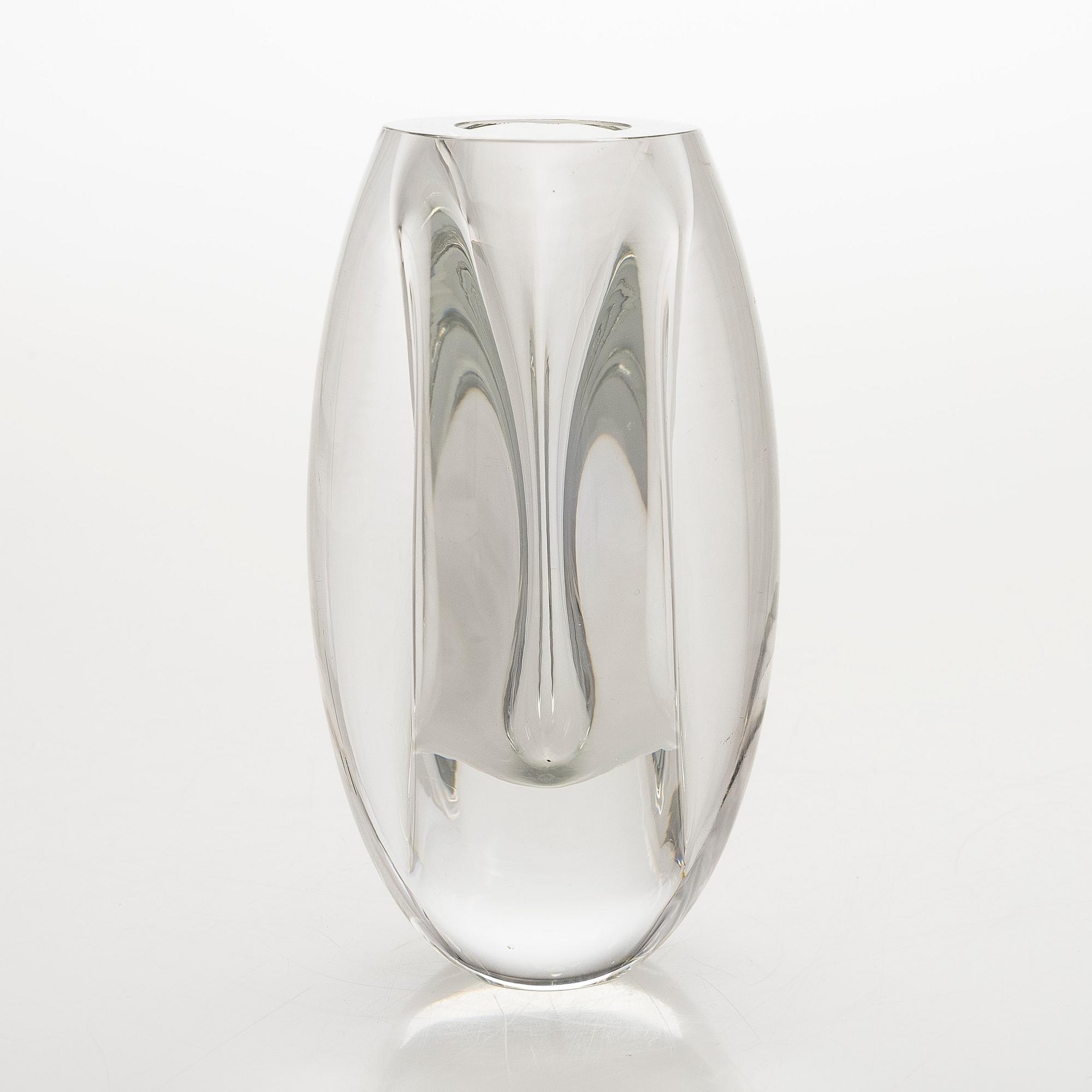 Timo Sarpaneva, veistos, "Claritas", signeerattu Timo Sarpaneva Iittala 1986 C46.