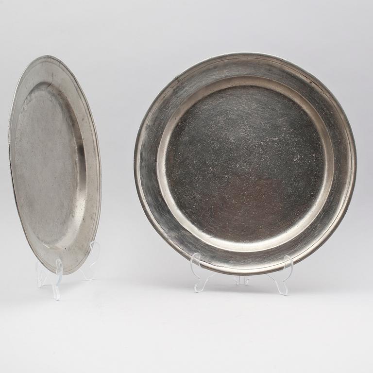 FAT, 2 st, tenn, 1700-tal.