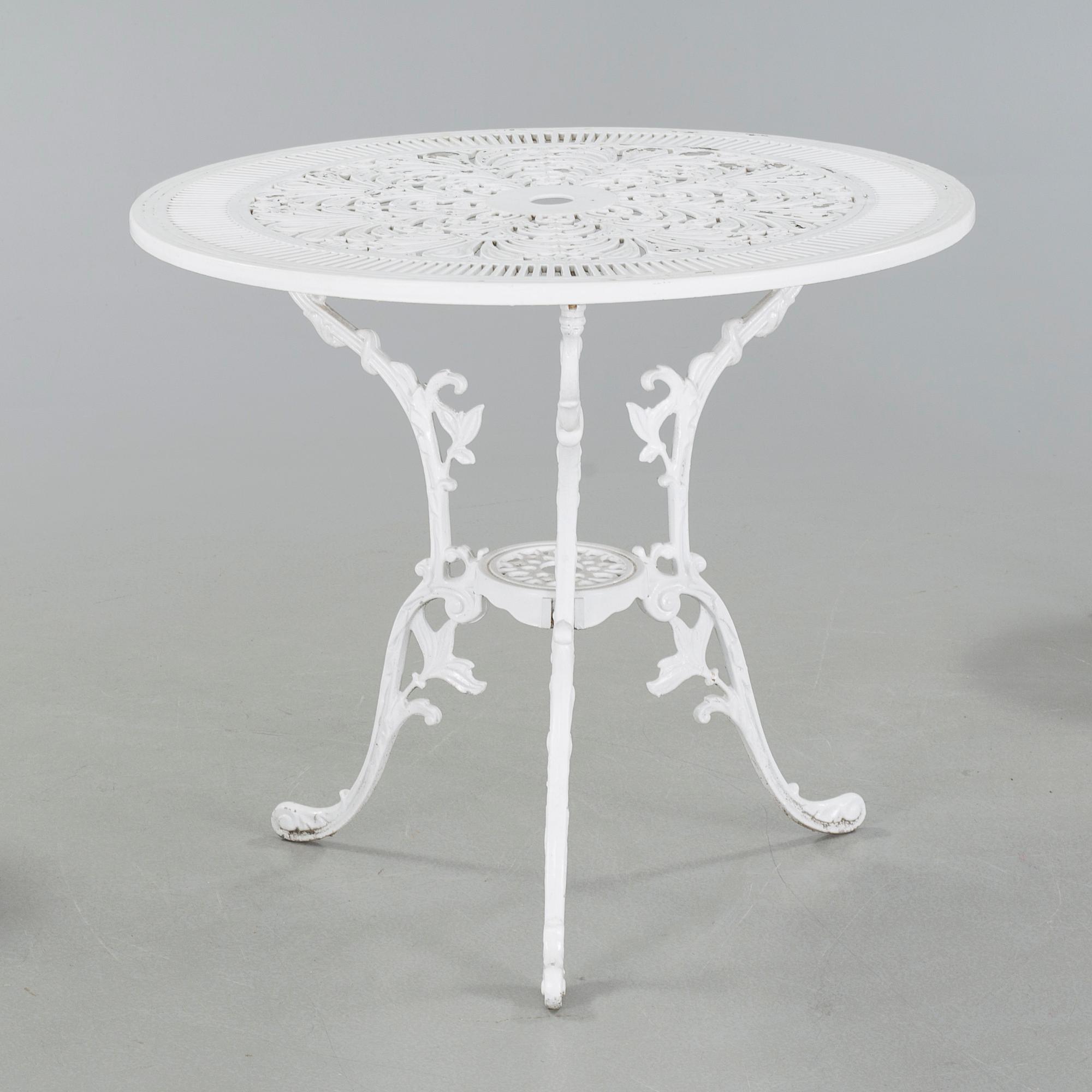 TRÄDGÅRDSGRUPP, 5 delar, 1900-talets andra hälft.