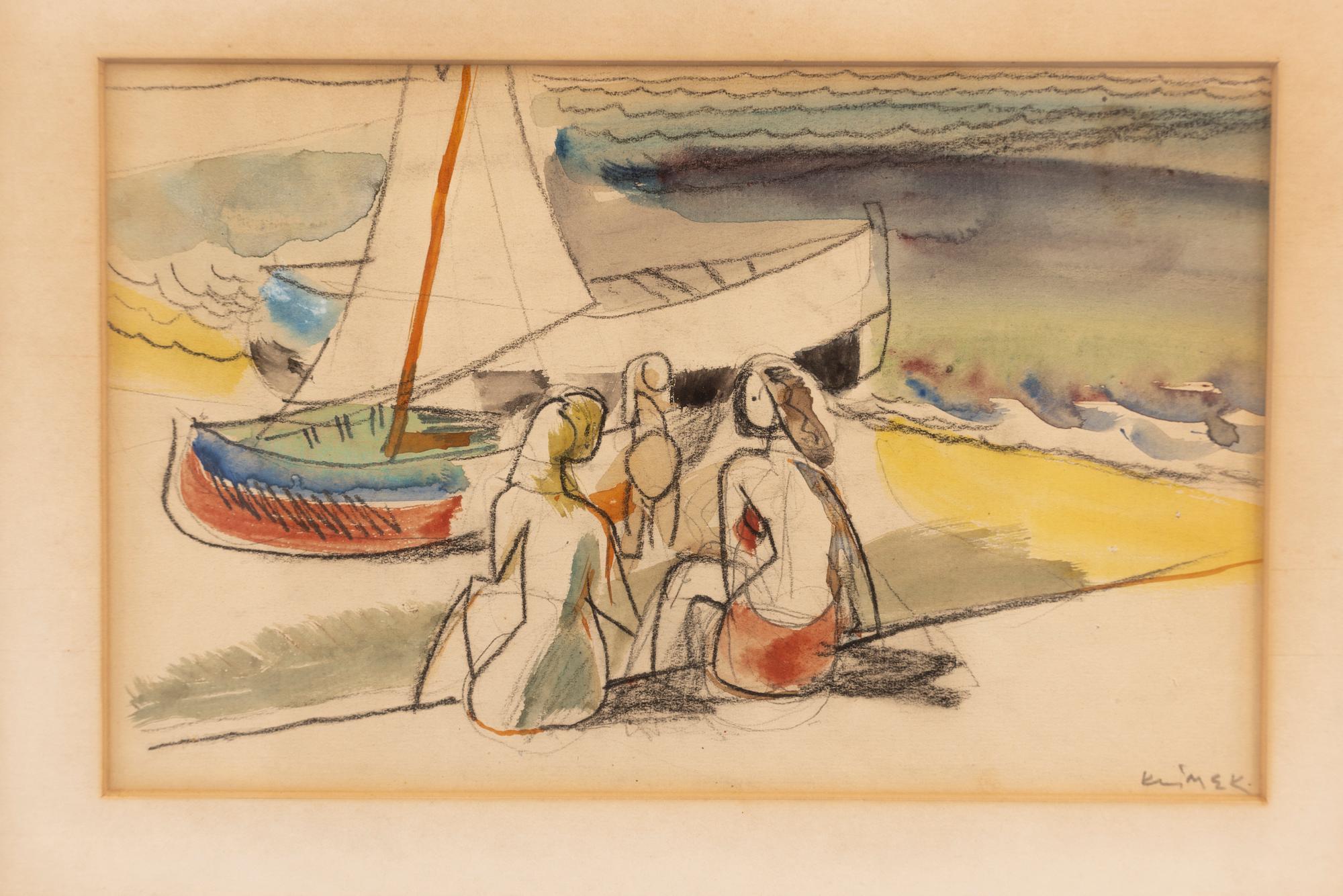 Ludwig Klimek, Drawings, 2 pcs.