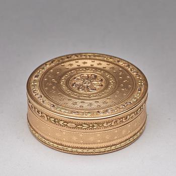 Dosa, guld en deux couleurs, Paris 1791.