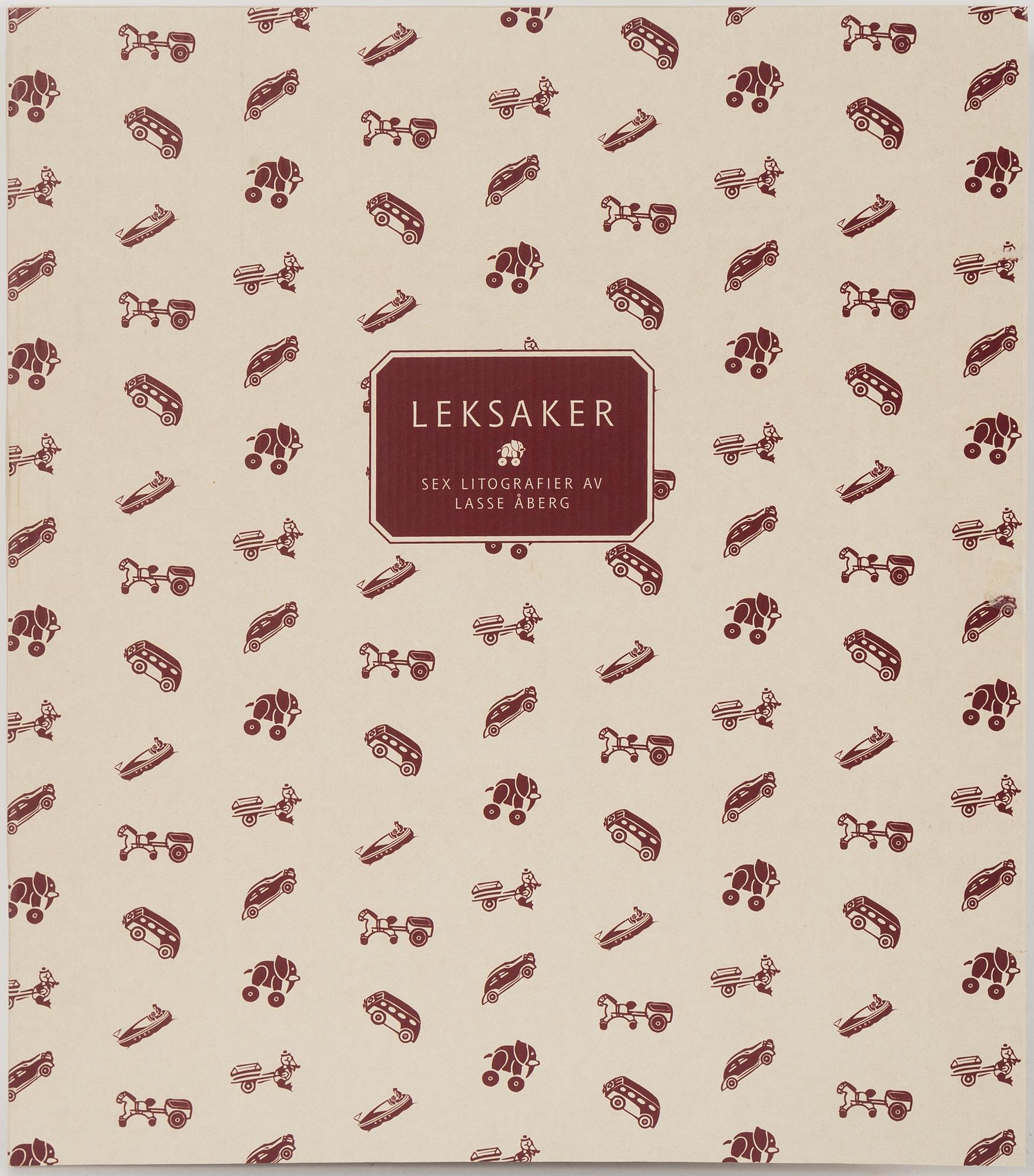 LASSE ÅBERG, portfolio with 6 lithographs in colour, signed 265/290.