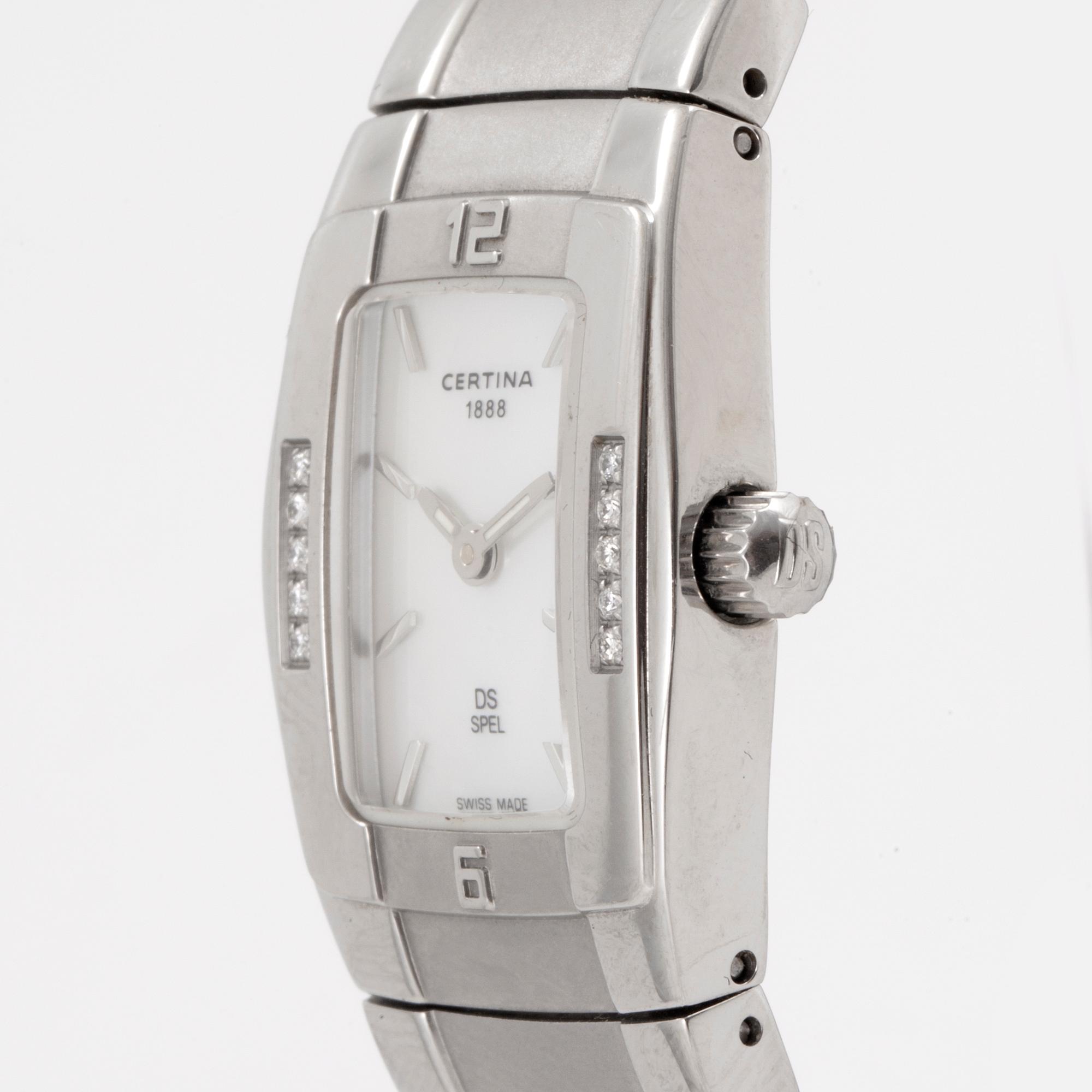 CERTINA, DS Spel, wristwatch, 23 x 31 mm,