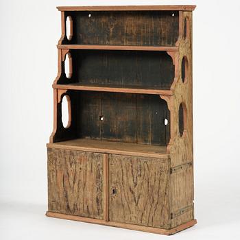Hängskåp, Sverige, 1700-talets första hälft, Senbarock.