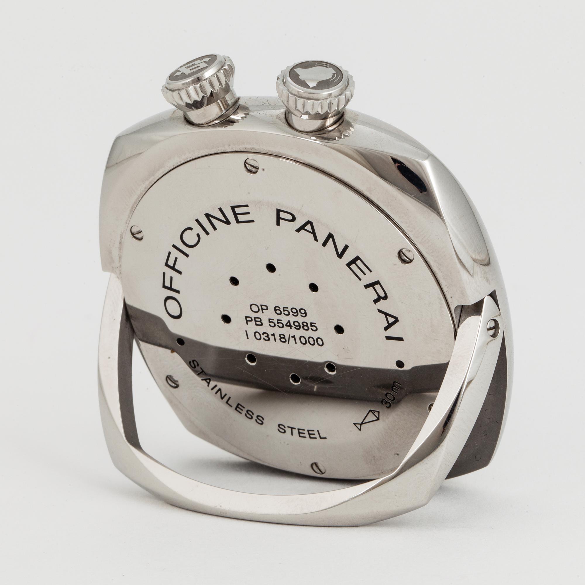 PANERAI, reseväckarur, limited edition, 51 x 52 mm.