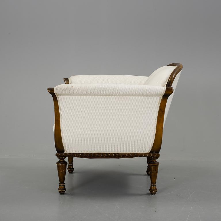 FÅTÖLJER, ett par, art deco, 1930-/40-tal.