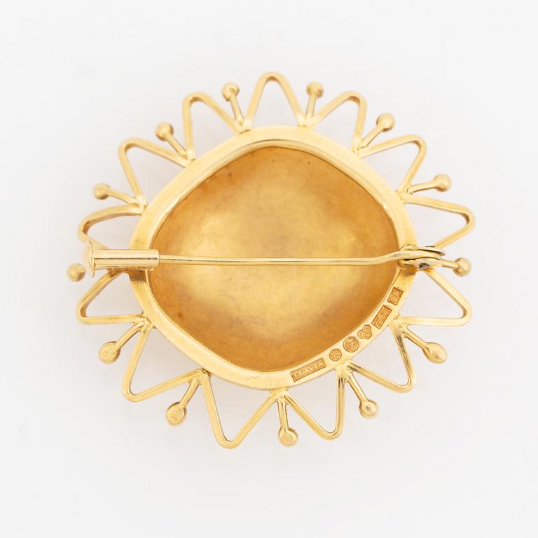 Brooch, Flavia, Skellefteå 1953, Bolidenguld.