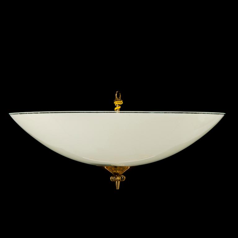 A mid-20th century ceiling light for Itsu Finland.