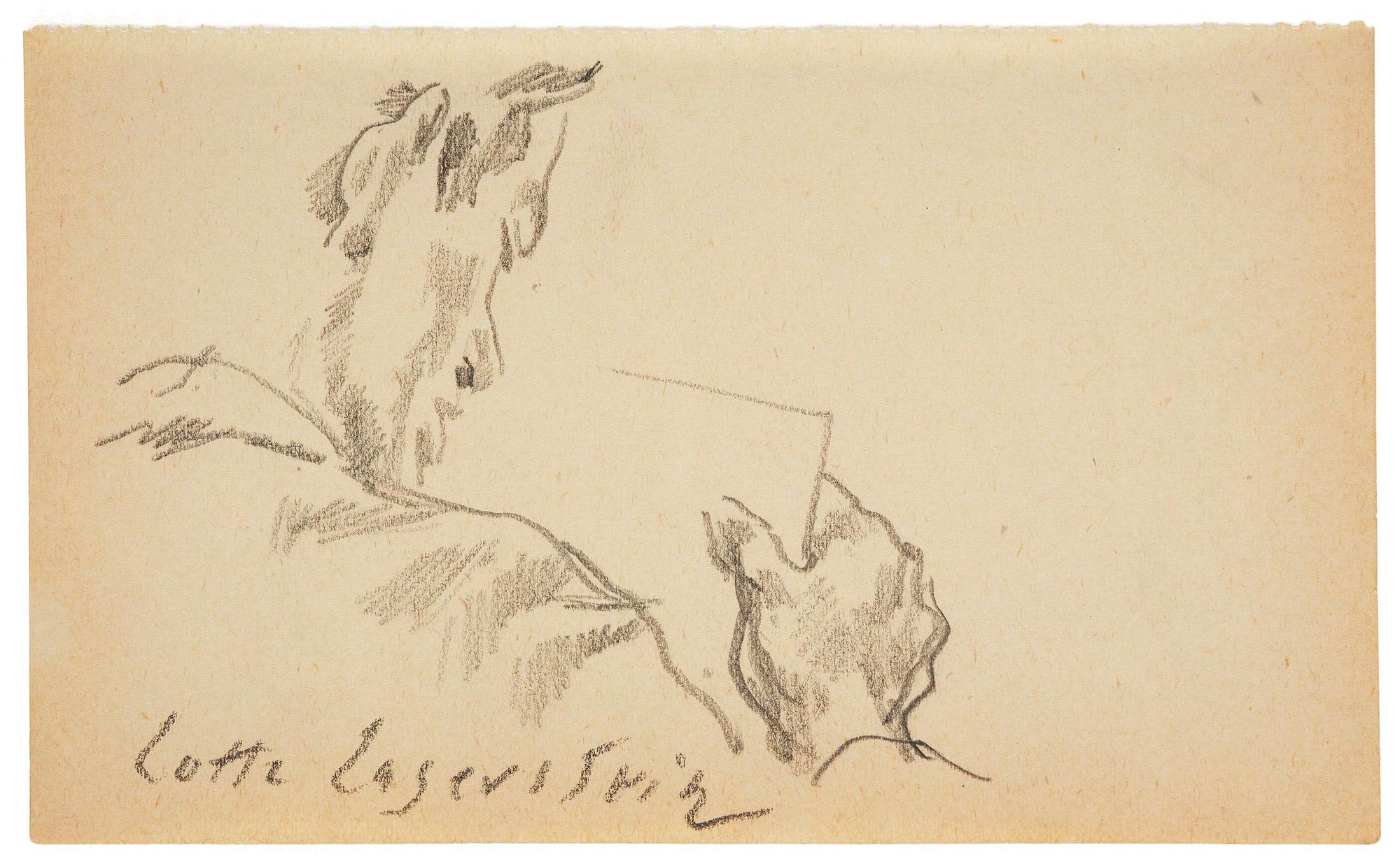 Lotte Laserstein, Reading man, probably Bobby.