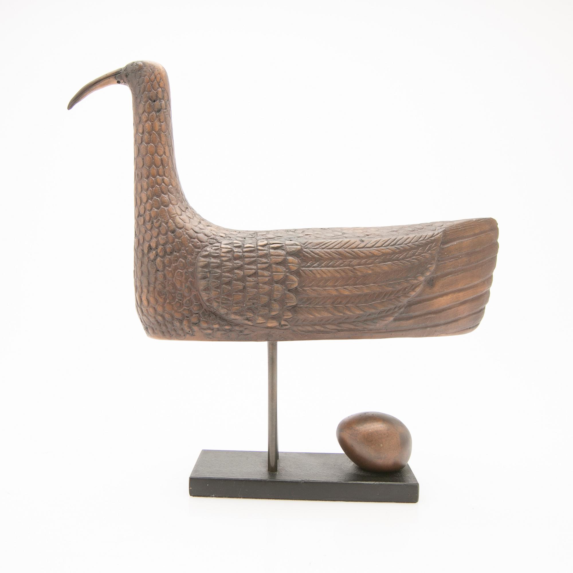Stig Lindberg, Sculpture “Solfågeln”, Galleri Scandia, Scandia Present, after 1978.