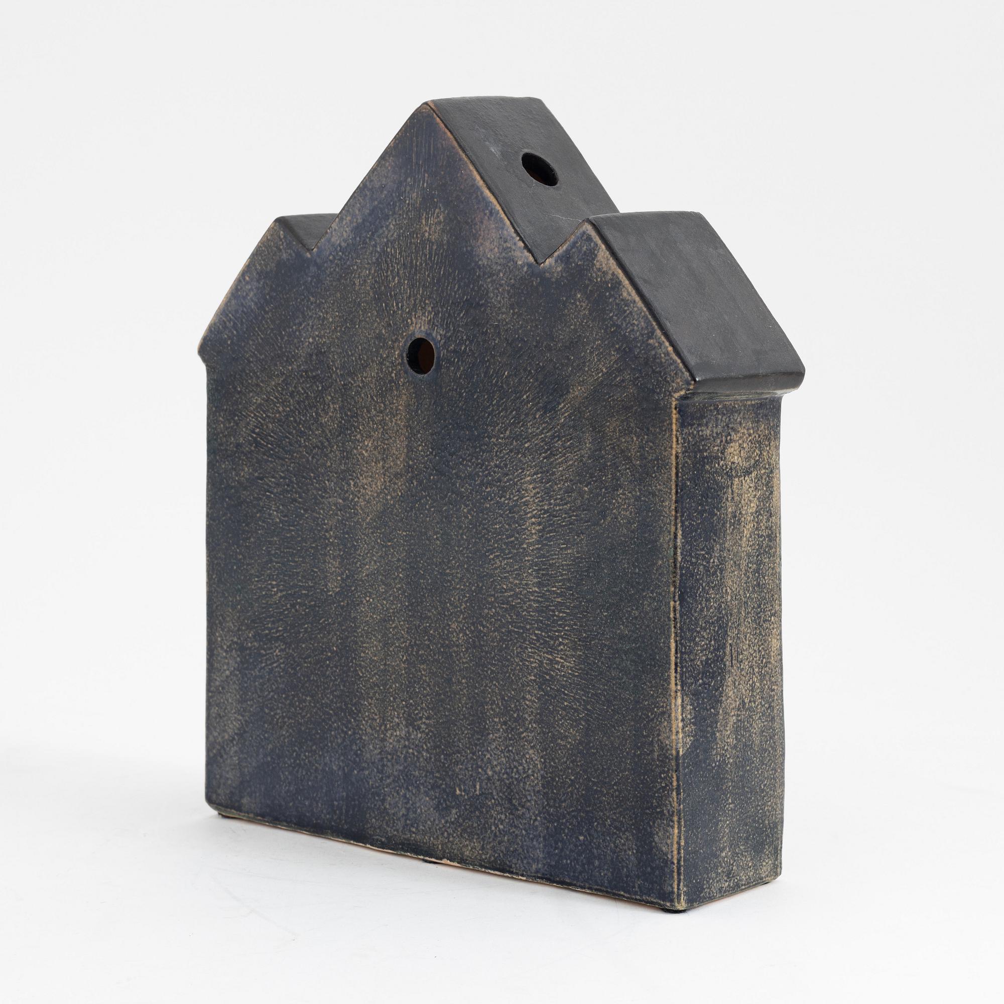 Lisa Larson, a stoneware lantern, 'JM huset' K-studion Gustavsberg, signed.