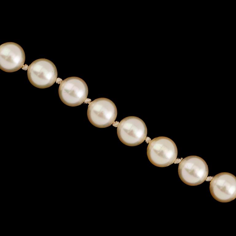 COLLIER, lås 18 k guld, Stigbert Stockholm 1956.