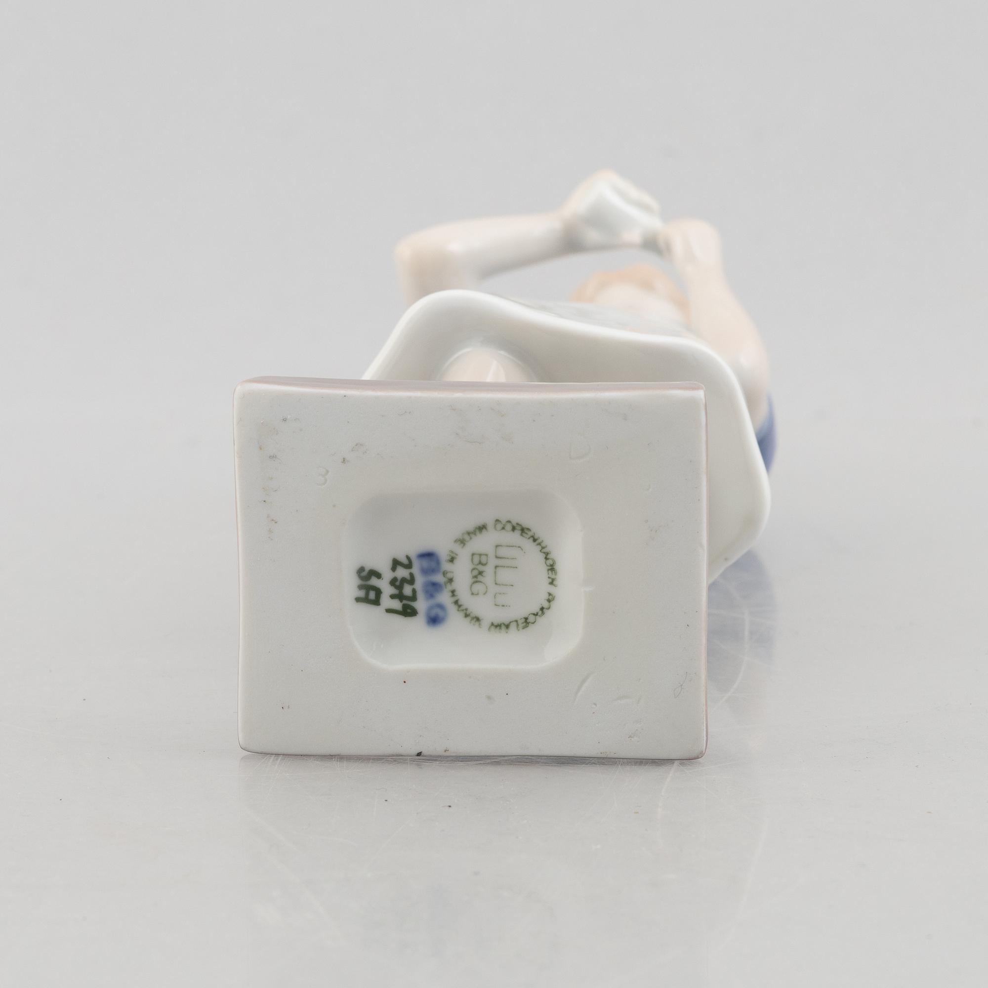 A porcelain figurine, model 2379, Bing & Grøndahl, Denmark,.