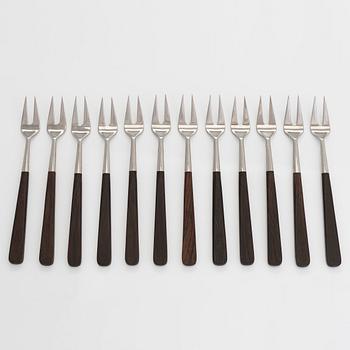 Bertel Gardberg, a 74-piece 'Lion de Luxe' cutlery set, Hackman, Finland, latter half of the 20th century.