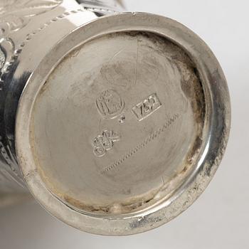 A Swedish silver beaker, mark of Petter Röding, Varberg 1752.