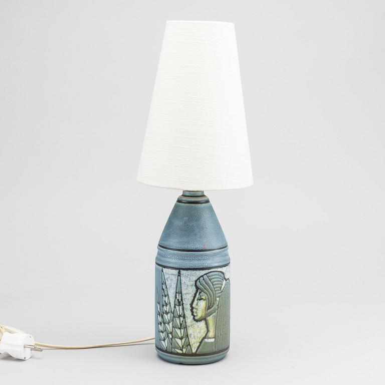 A TABLE LAMP, design Bonnie Rehnqvist, Törngrens, late 20th century,