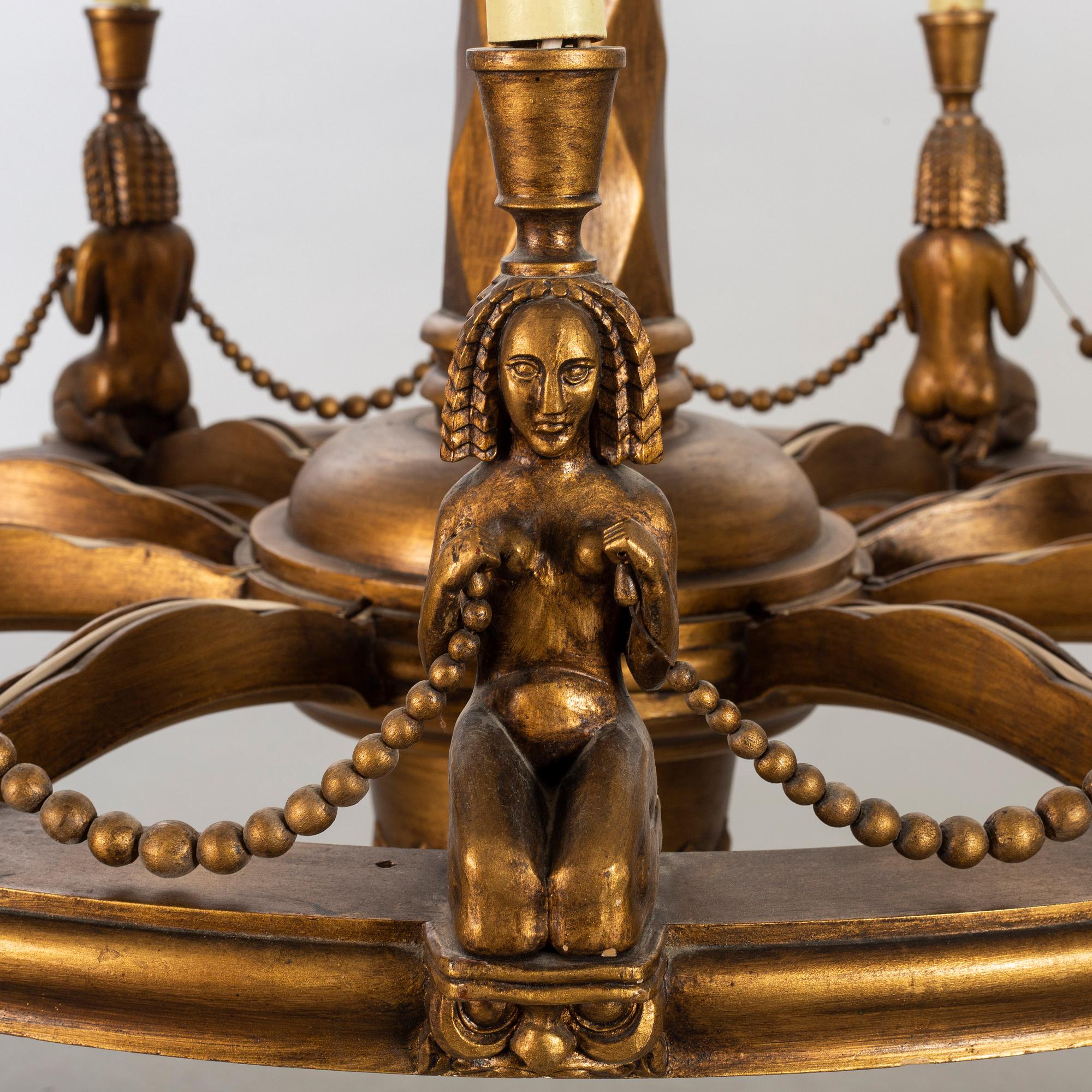 TAKLAMPA, 1900-talets mitt.