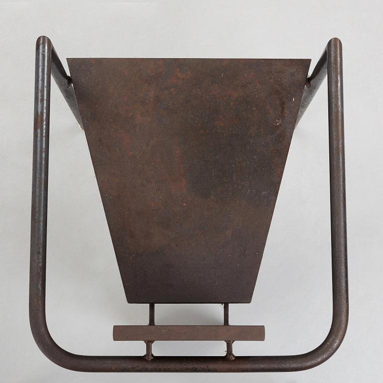 Jonas Bohlin, A Jonas Bohlin 'Iron Concrete' armchair, by Källemo, Sweden 1987.