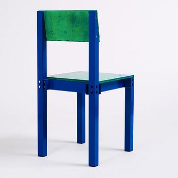 Fredrik Paulsen, stol, unik, "Chair One Open Air, Eternal Vegan Crystals", JOY, 2024.