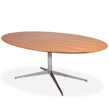 322. Florence Knoll, An 'Oval 96' dining table for Knoll International. Designed 1961.