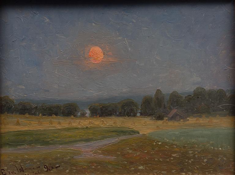 EDVARD WESTMAN, RISING MOON.