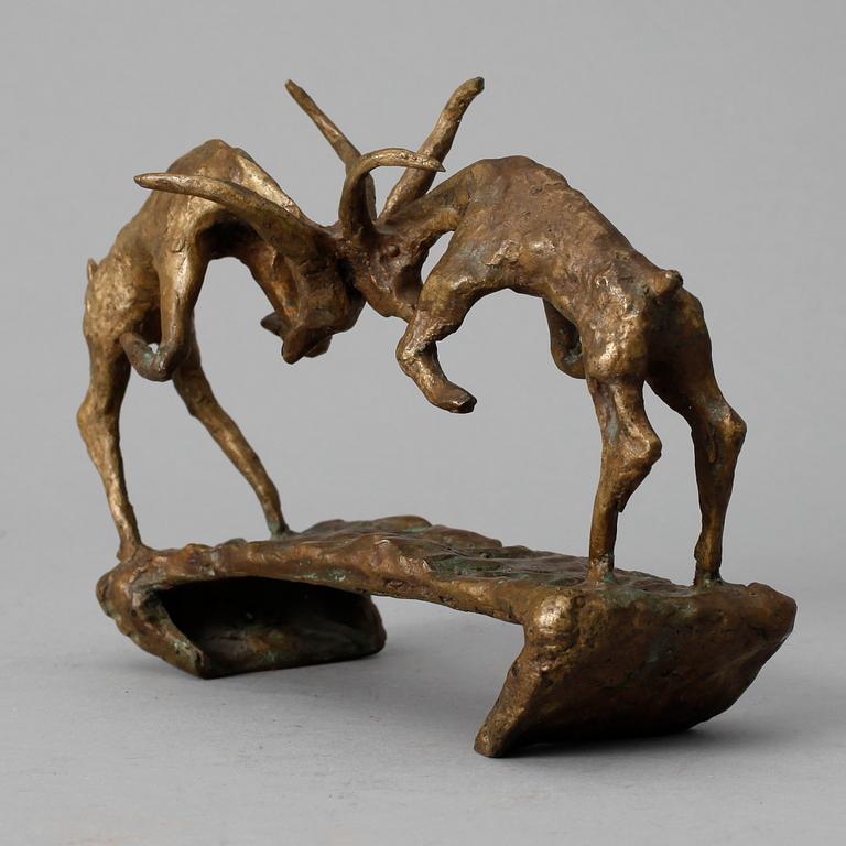 ERIK HÖGLUND, Skulptur, brons, signerad.