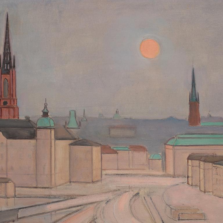 Einar Jolin, Moonlight over Stockholm.