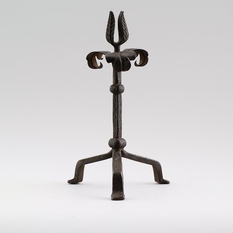 LJUSSTAKE, smide, 1700-tal.