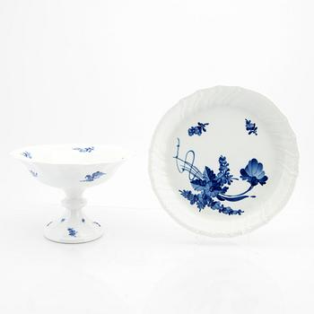 Coffee service 32 pcs "Blå Blomst" Royal Copenhagen Denmark porcelain 1951-1968.