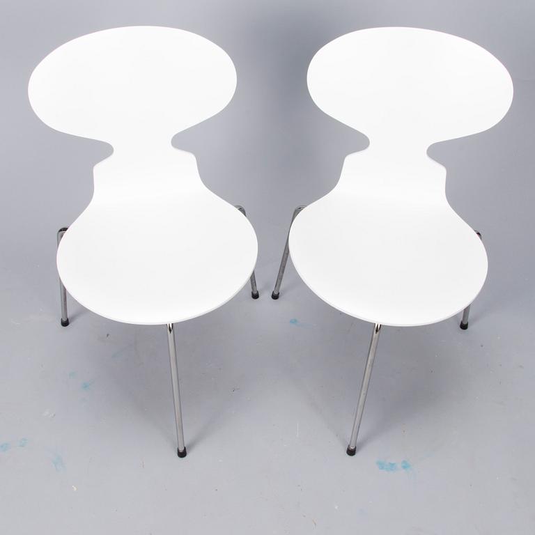 ARNE JACOBSEN, STOLAR, 4 st, "Myran", Fritz Hansen, Danmark 2010.