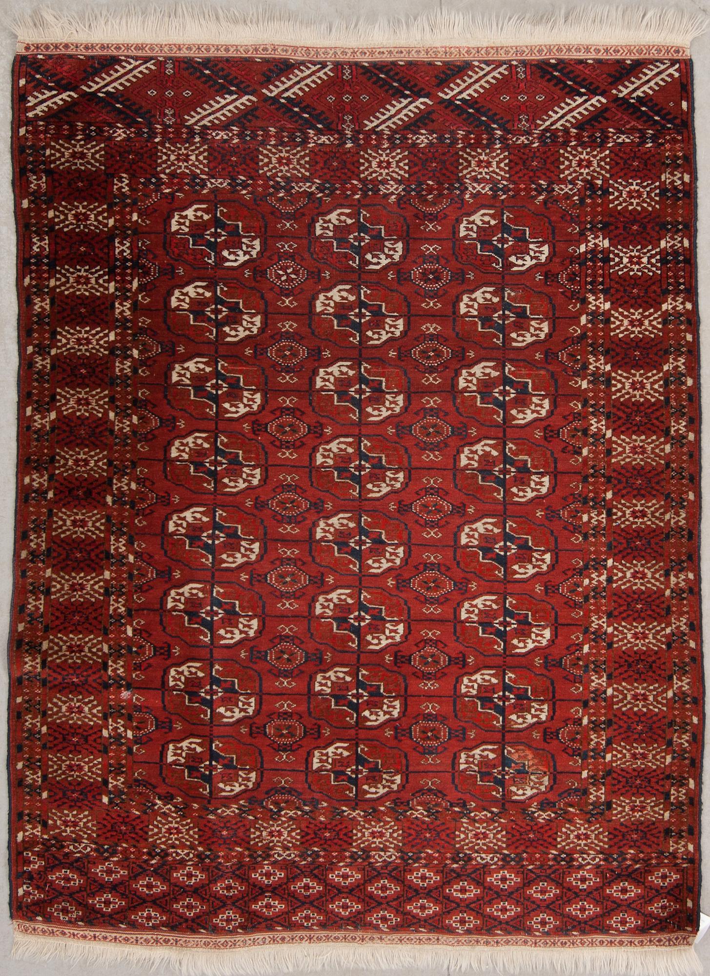 MATTA, old, Turkmen, Tekke-Bochara, ca 142 X 118 cm.