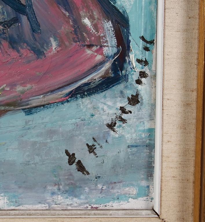 MANTELL, HELMUT, olja på duk, sign.