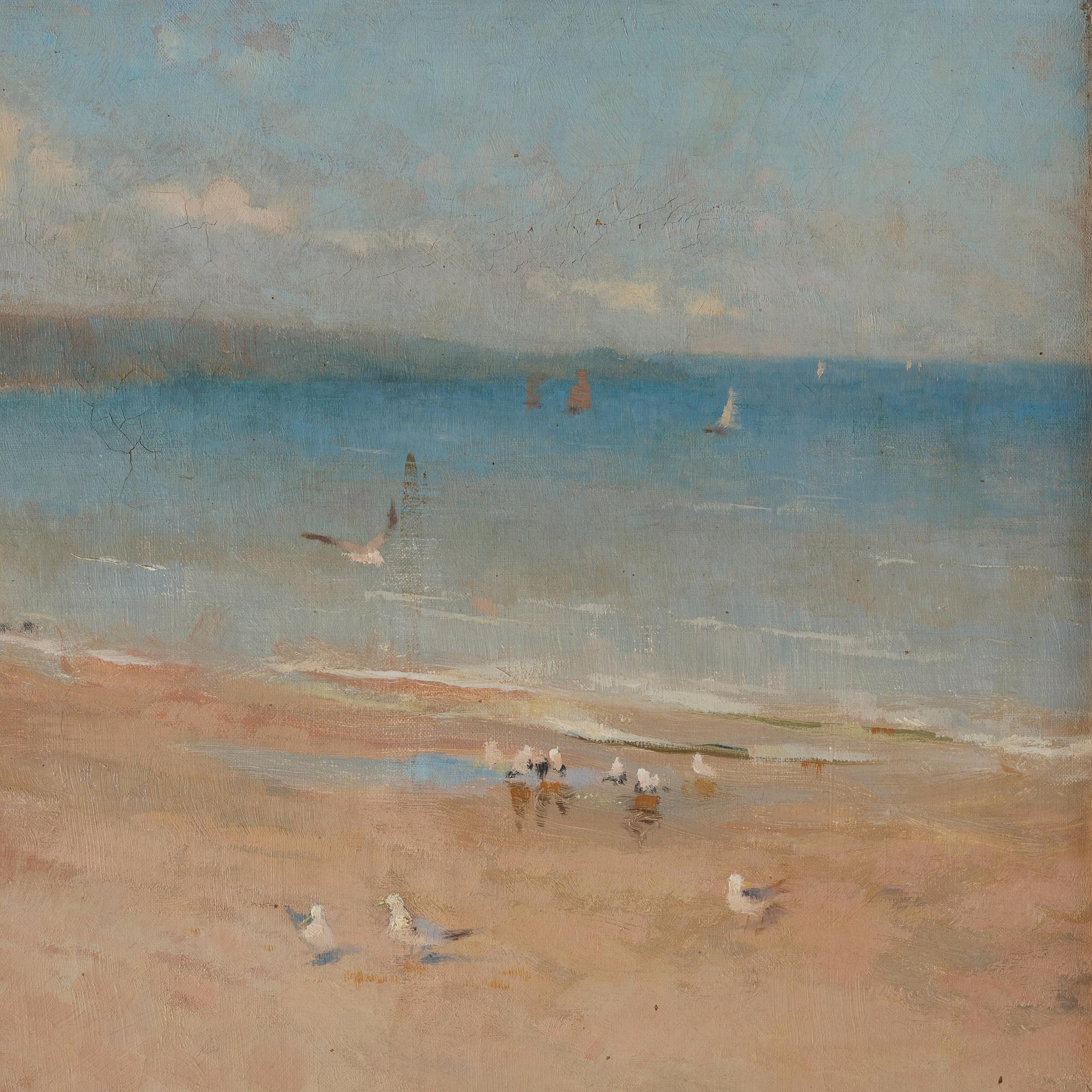 Frederick Hall, Engelsk kustvy.