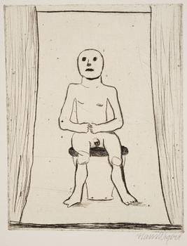 Hans Wigert, Nude.
