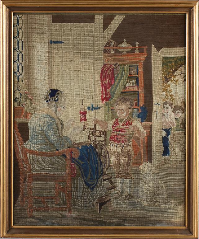 BRODERI, 1800-talets andra hälft.