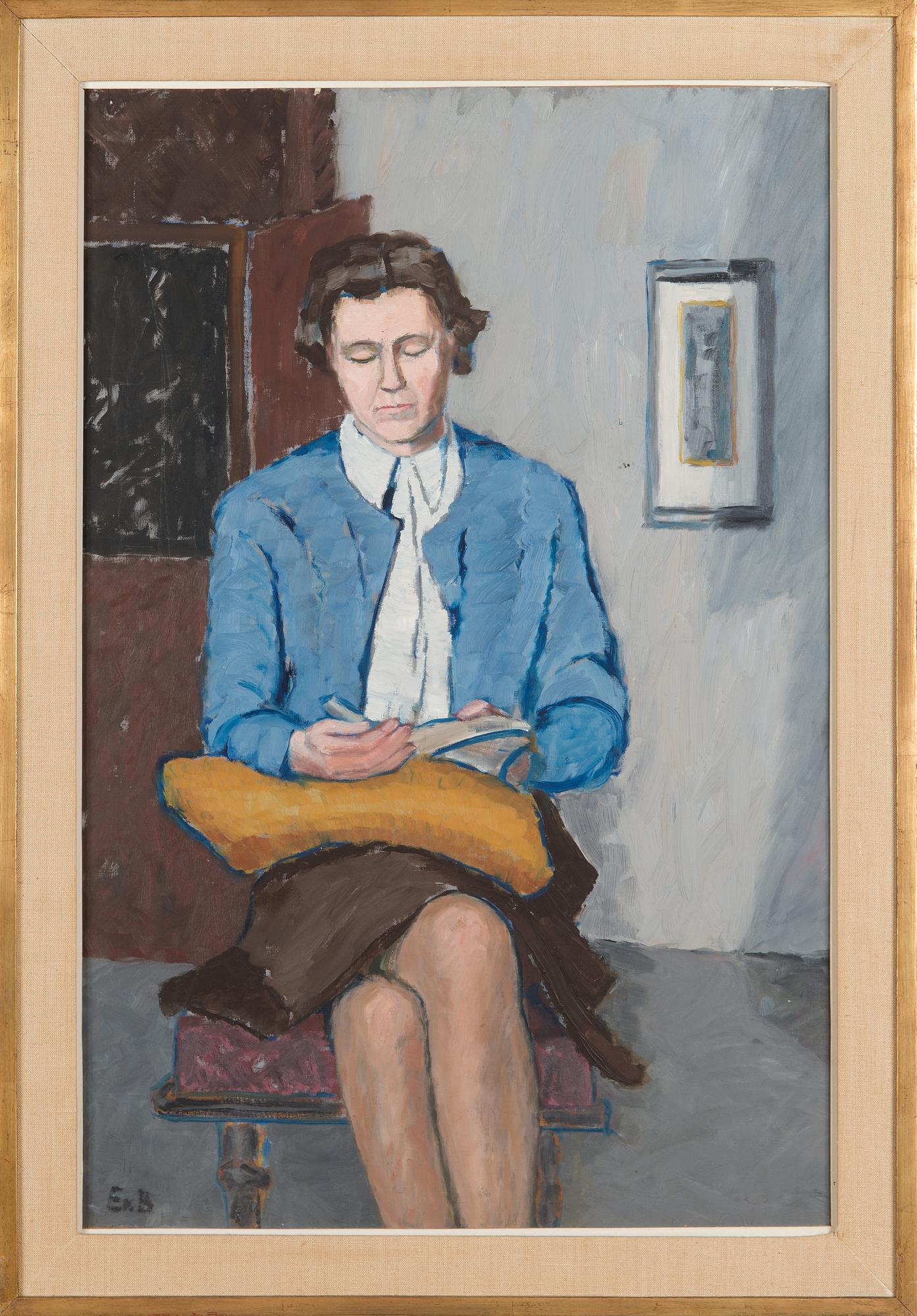 Eero von Boehm, Sittande kvinna.
