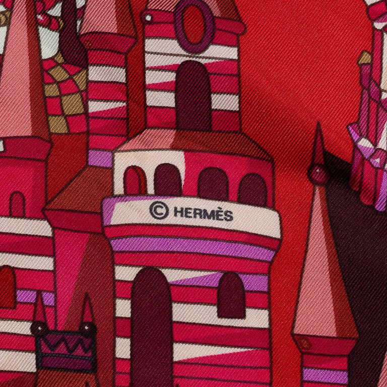 Hermès, scarf, "Zabavushka".