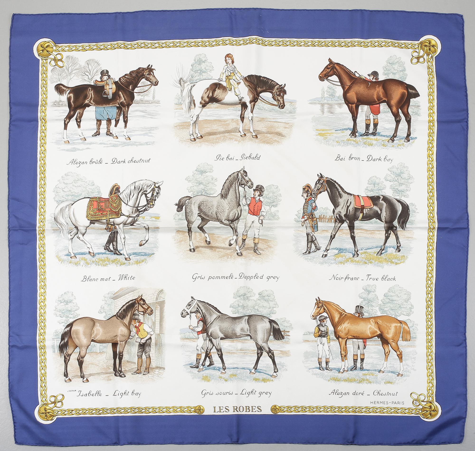 SCARF, "Les Robes", Hermès.