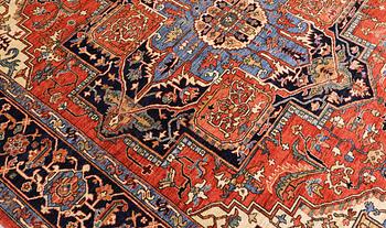 A Zigler Heriz design carpet, 304 x 244 cm.