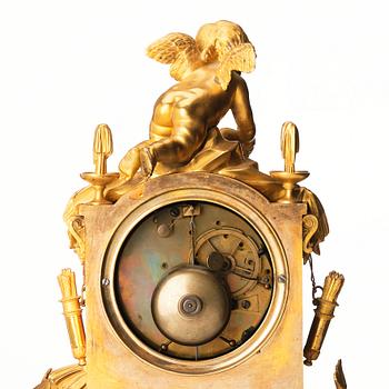 Bordspendyl, "La fontaine de l'Amour", Frankrike 1800-talets början, Empire.