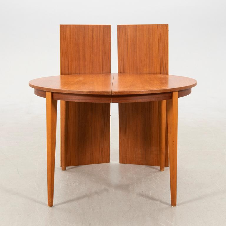 Dining table, mid-20th century.