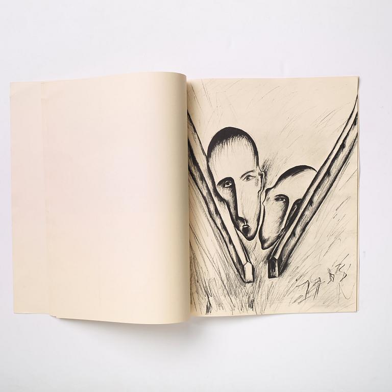 Enzo Cucchi, "Album La Scimmia".