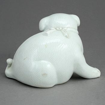 FIGURIN, porslin, blanc de chine, Kina, 1900-tal.