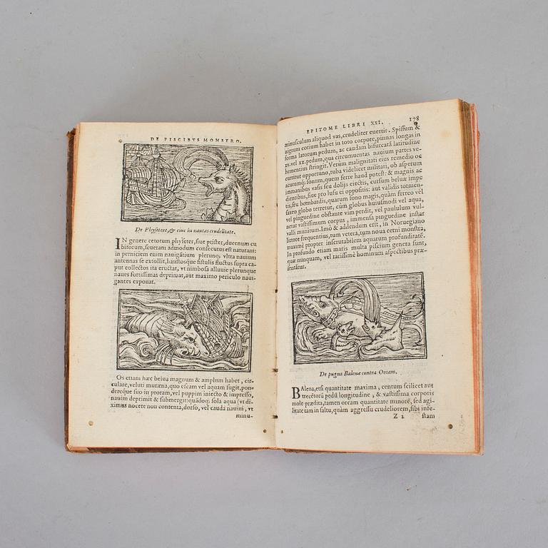 OLAUS MAGNUS (1490-1557). Historia de Gentibus Septentrionalibus. Christopher Plantin, Antwerpen 1558.