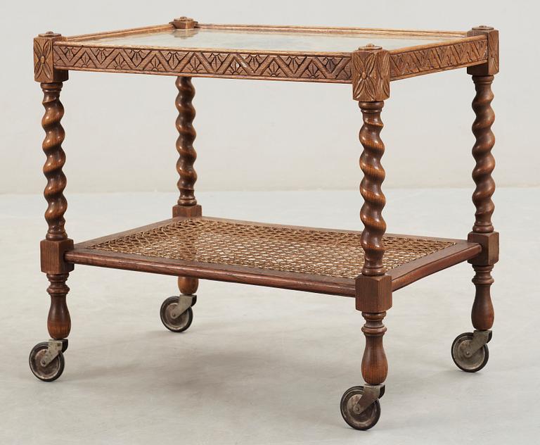 BORD, Barockstil, 1800-talets slut.