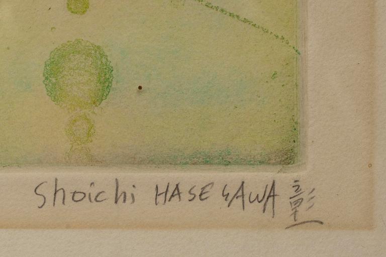 SHOICHI HASEGAWA, etsning, numr. 77/99, sign.