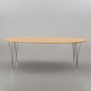 A BRUNO MATHSSON AND PIET HEIN "SUPERELLIPS" TABLE, by Bruno Mathsson International, Värnamo.